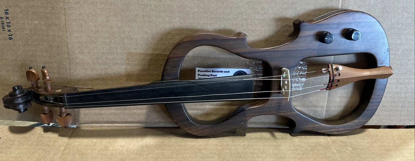 Untested Artisan electric violin Broken Strings