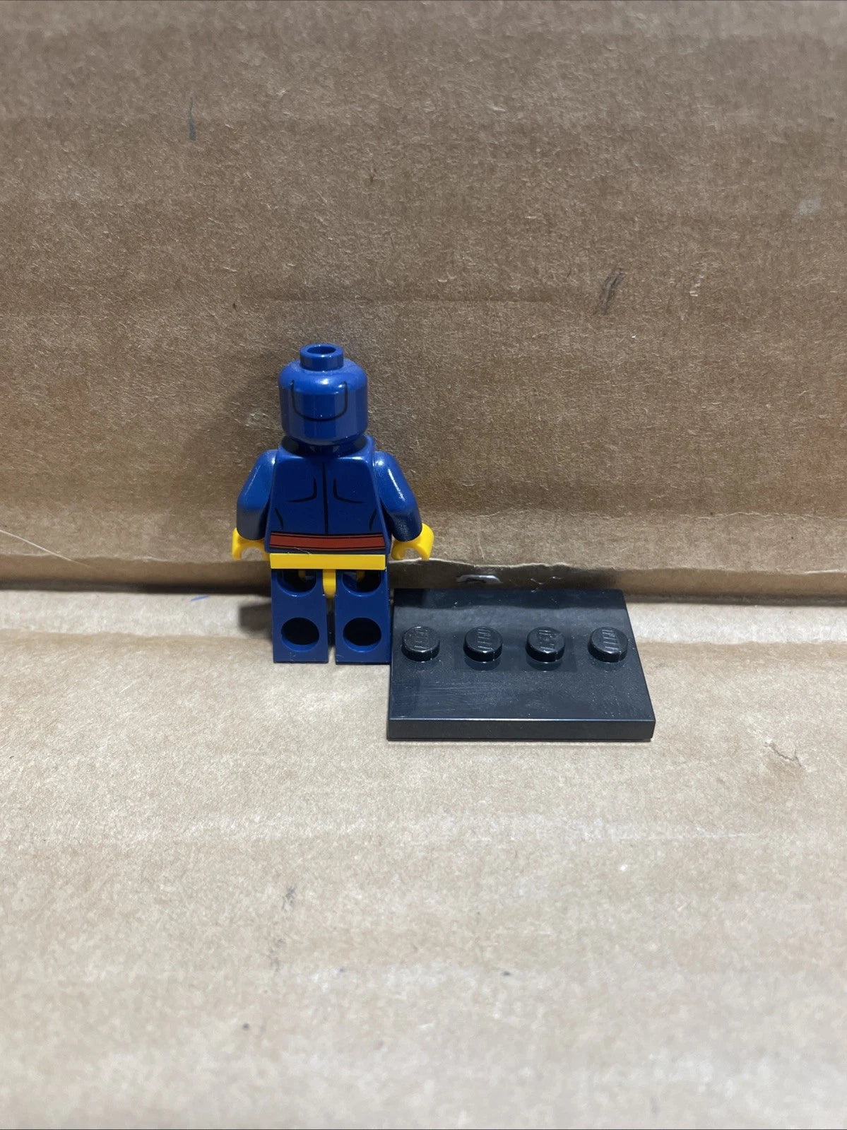 LEGO SUPER HEROES X-men Marvel Cyclops Dark Blue Outfit Mini Figure Only