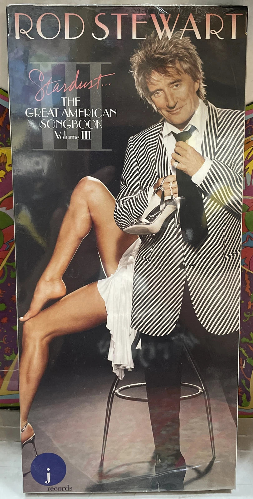 Rod Stewart Stardust The Great American Songbook Volume lll Sealed Longbox CD