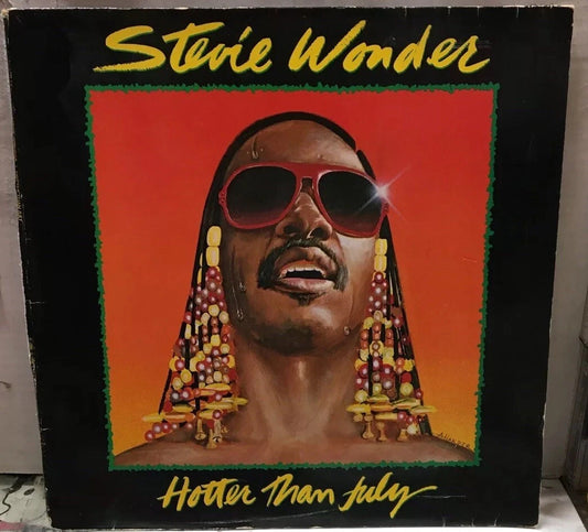 Stevie Wonder Hotter Than July UK Import Record