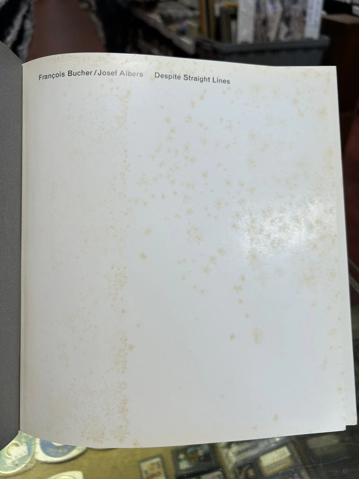 Josef Albers Despite Straight Lines
