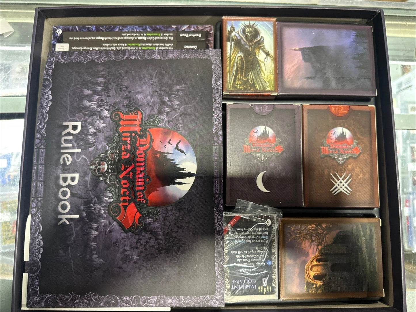 HEXplore It: The Domain of Mirza Noctis boardgame 2022 MJD Read Description