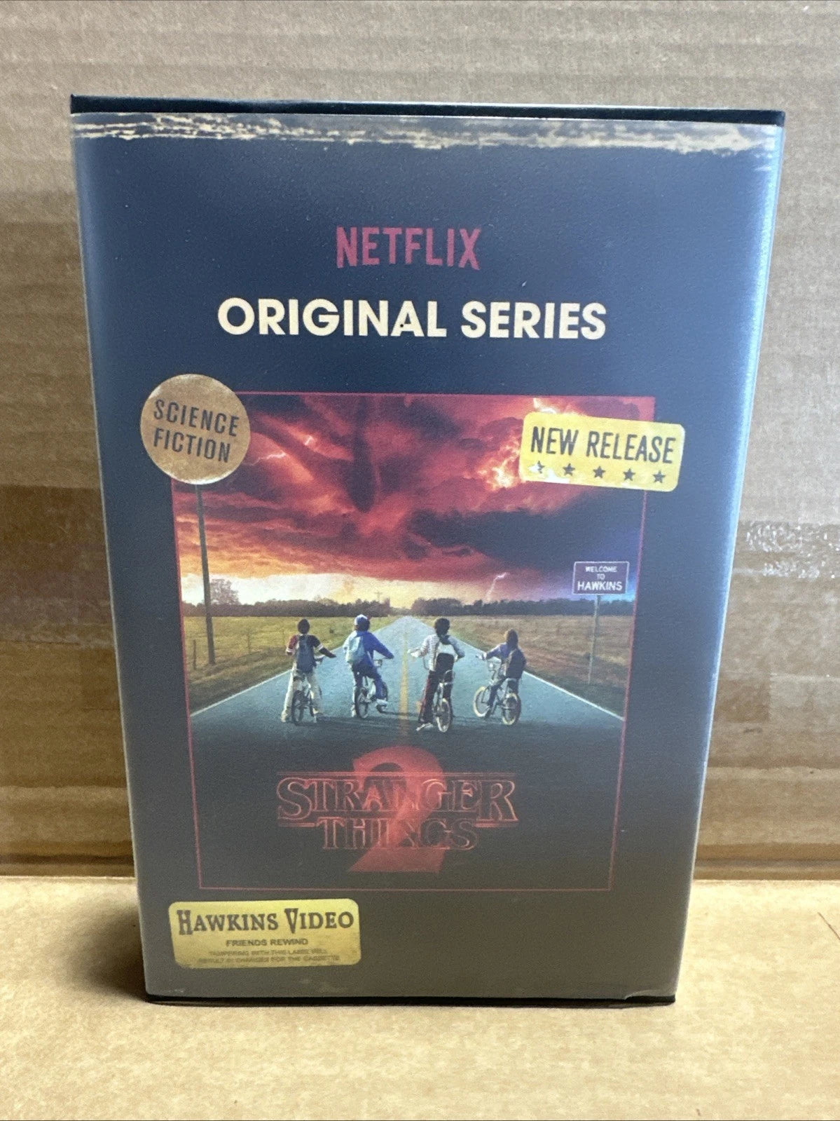 Stranger Things Season 2 Blu-ray + DVD Set Target VHS Box Exclusive Netflix Rare