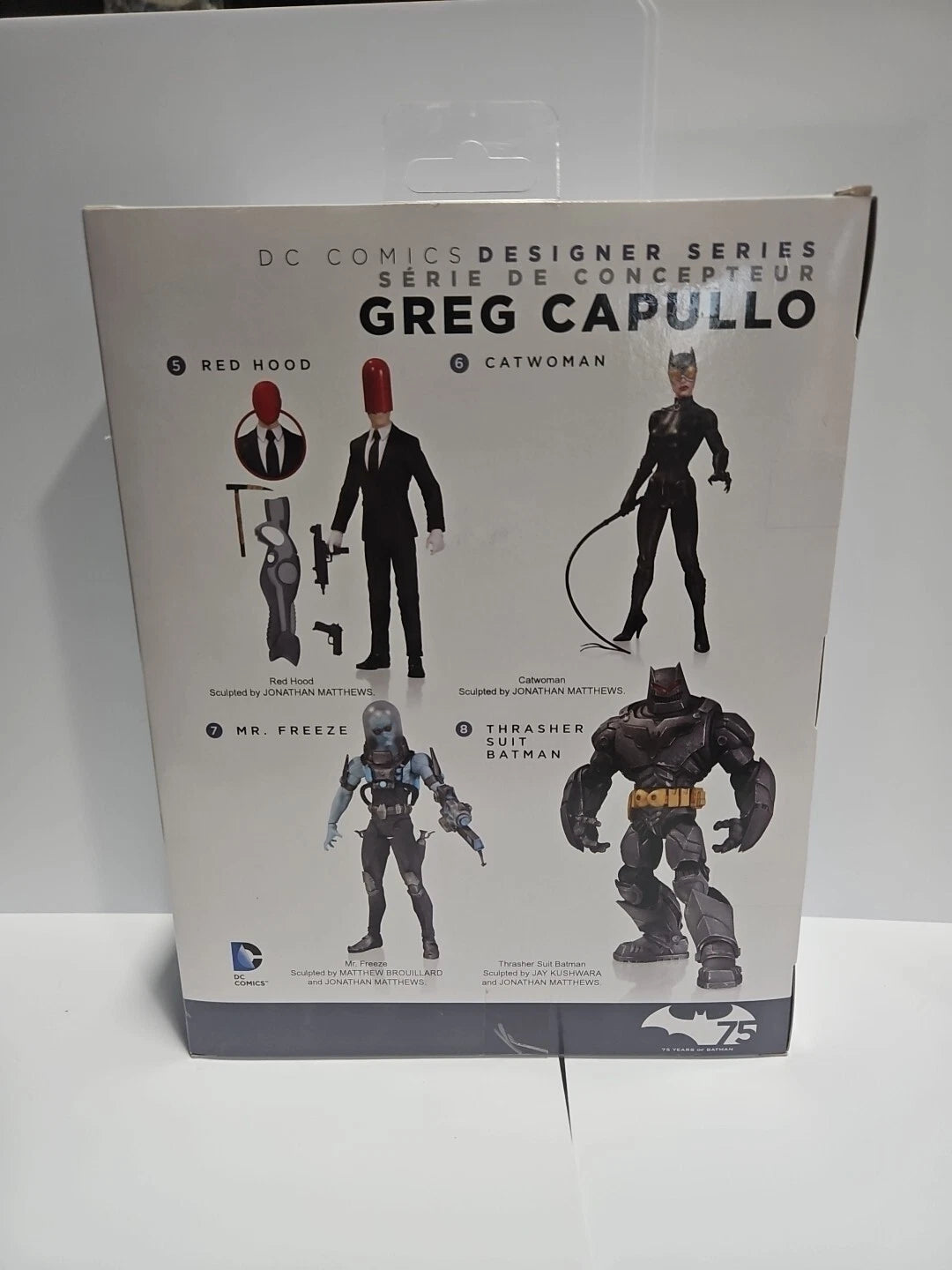 DC Comics Designer Series Capullo #8 Thrasher Suit Batman Action Figure 2014