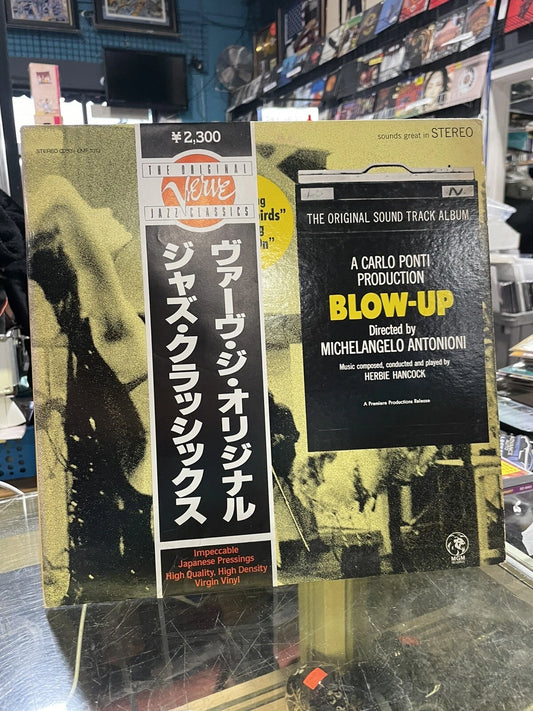 OST (HERBIE HANCOCK) BLOW-UP MGM MMF1013 JAPAN OBI VINYL LP Vg+