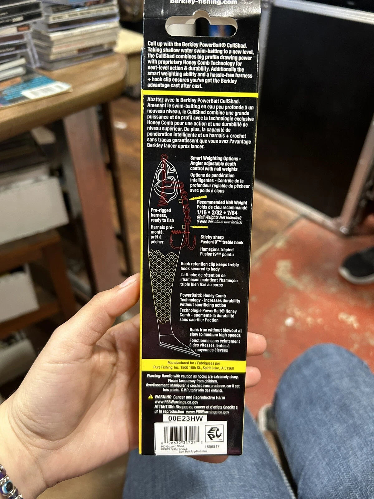 Berkley PowerBait CullShad 6