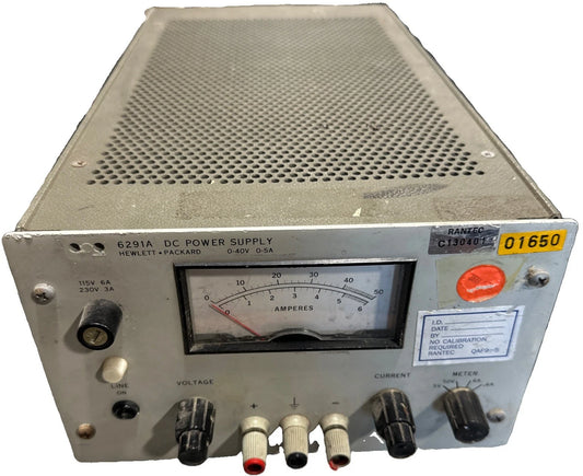 HEWLETT PACKARD 6286A DC POWER SUPPLY SEE PICS UNTESTED