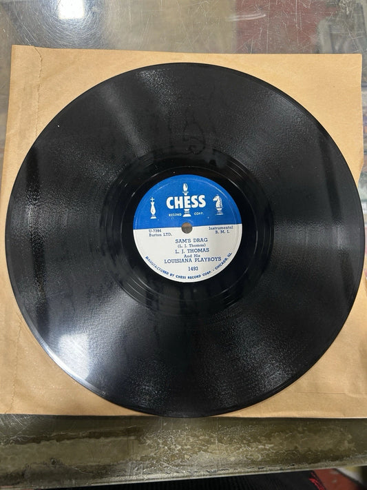 L.J. Thomas And His Louisiana Playboys 10” Lp Chess 1943