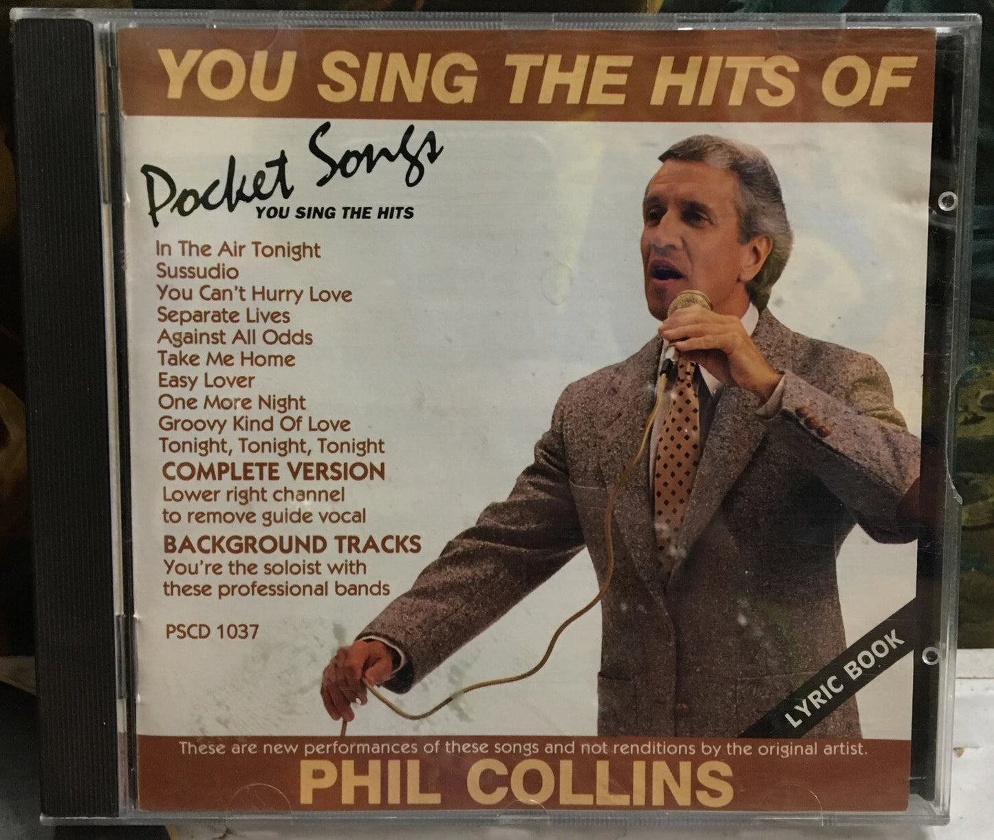 Pocket Songs You Sing The Hits Of Phil Collins CD