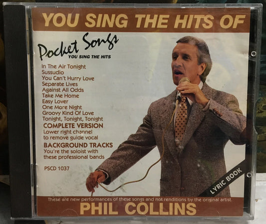 Pocket Songs You Sing The Hits Of Phil Collins CD