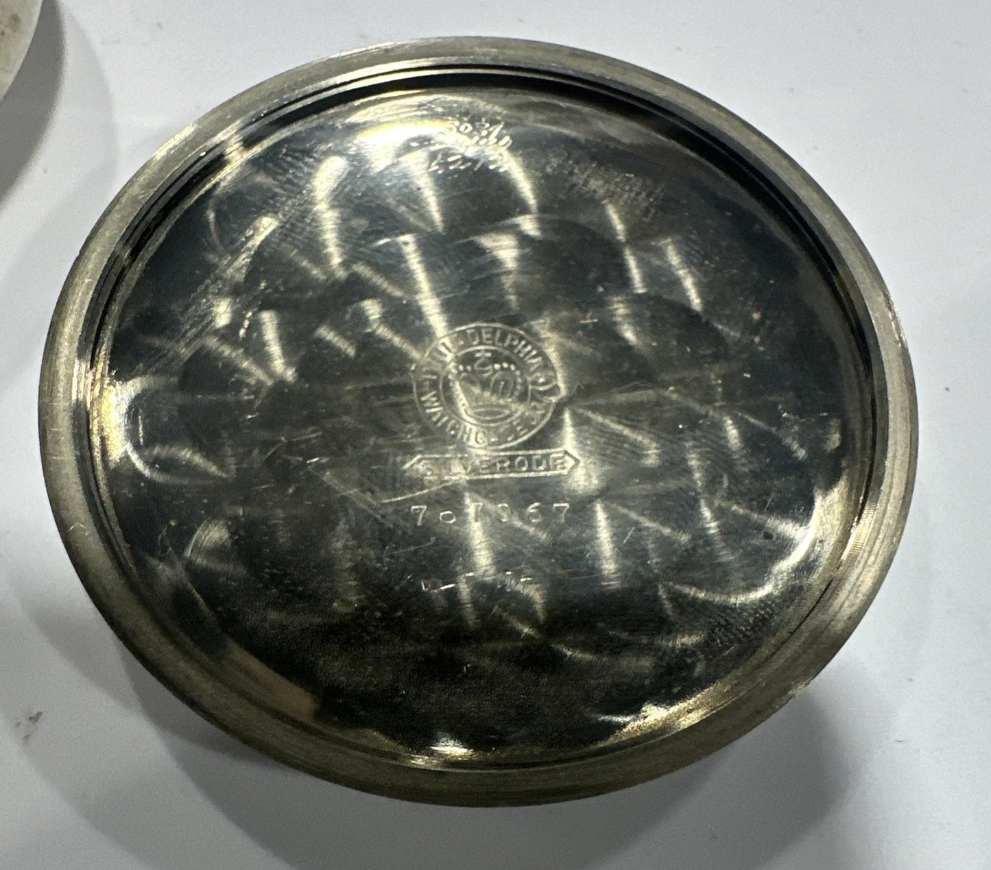 1920-30s Elgin Grade Silverode Filled Pocket Watch - Runs Well