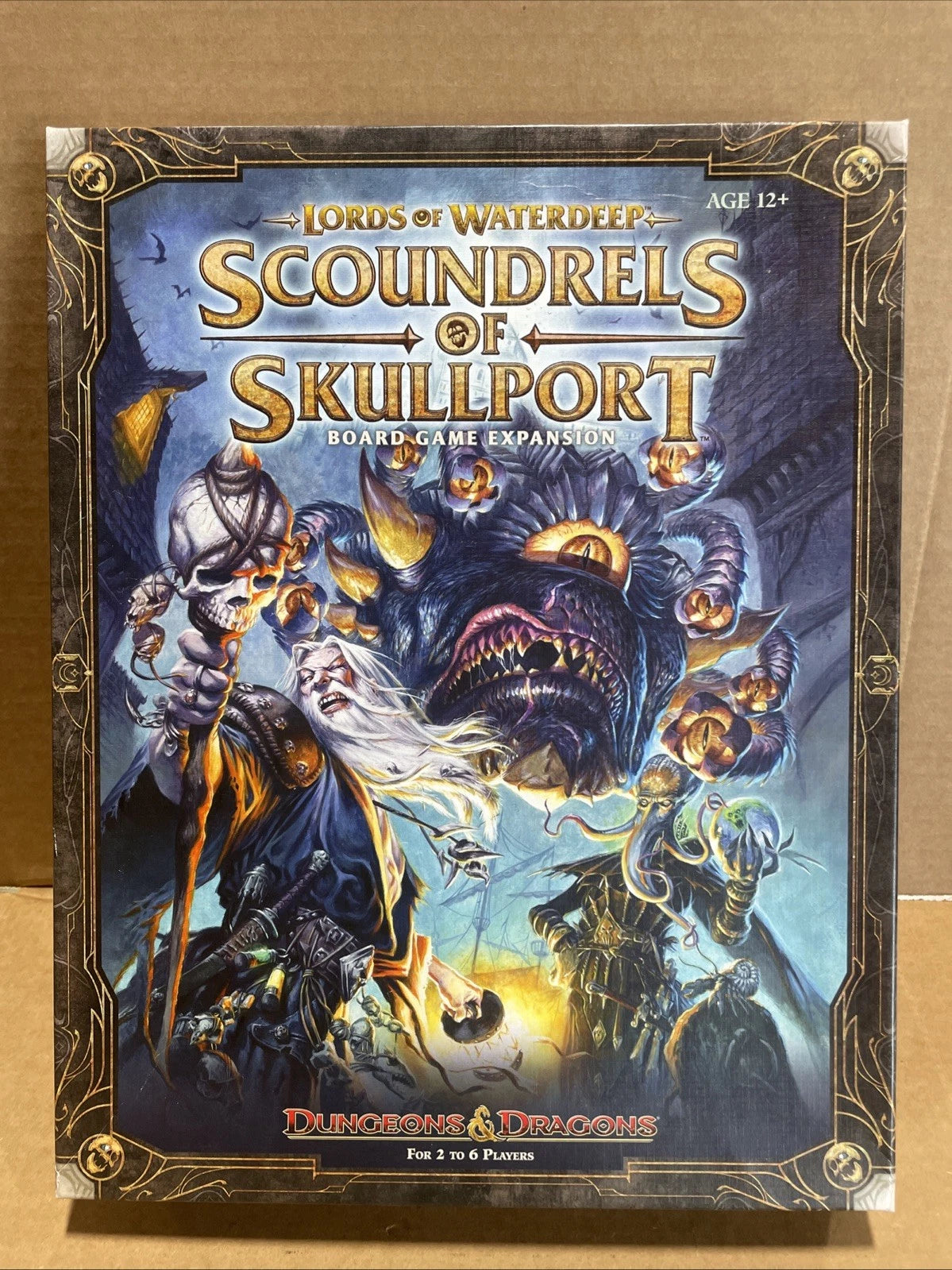 Lords of Waterdeep Board Game + Scoundrels Of Skullport Expansion