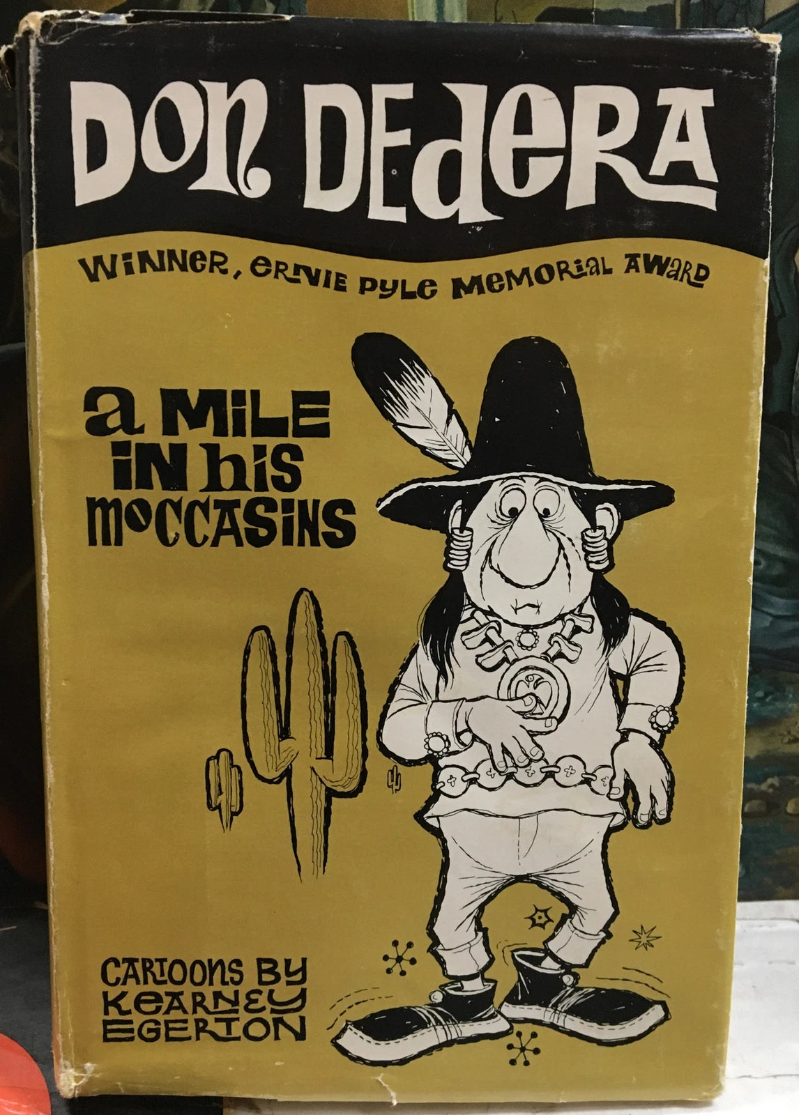 A Mile In His Moccasins Autographed Book