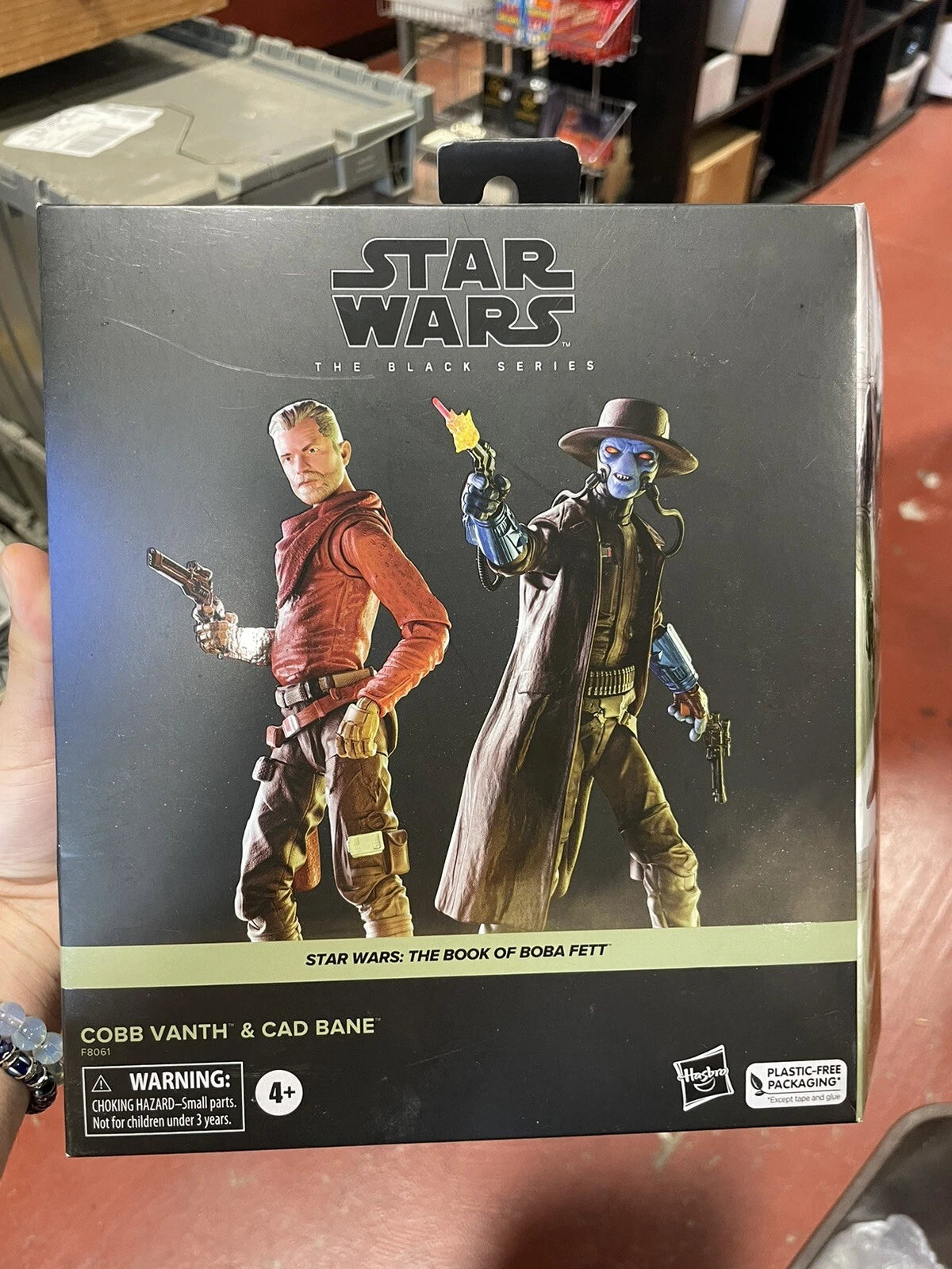 Star Wars Black Series 6" Cobb Vanth Cad Bane EXCLUSIVE 2-Pack Book of Boba Fett