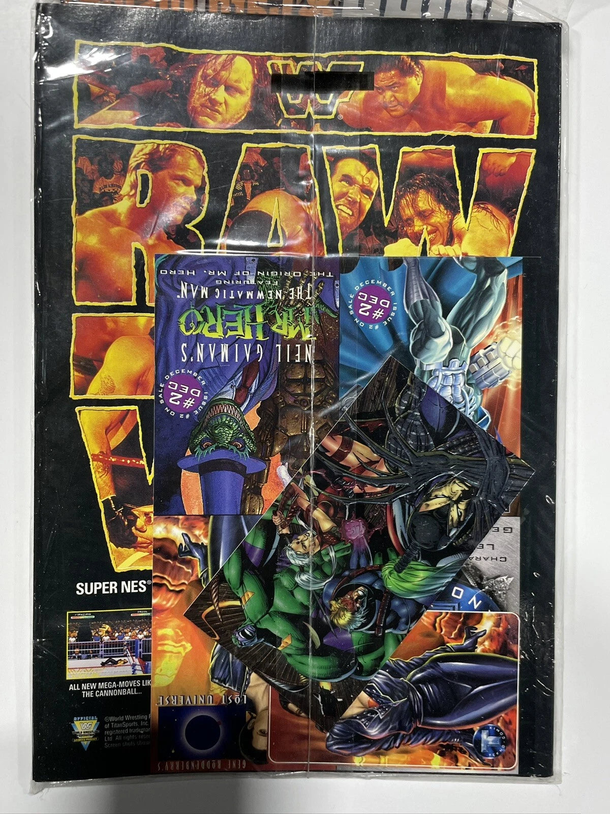 Sealed Wizard Magazine #40 December, 1994 with Promo Cards Sealed