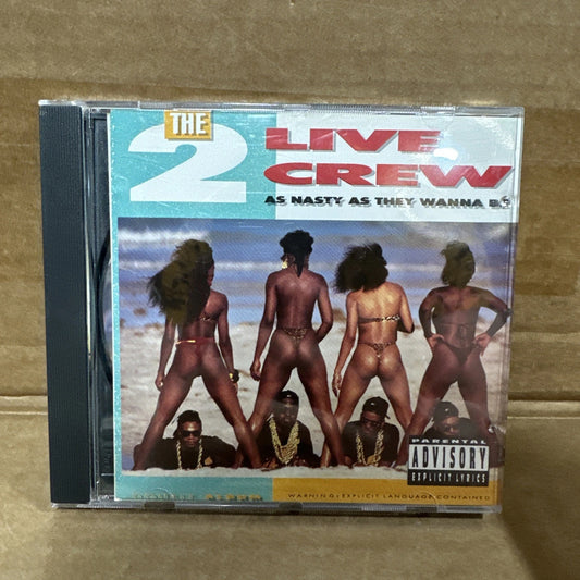 2 LIVE CREW - As Nasty As They Wanna Be - CD NM