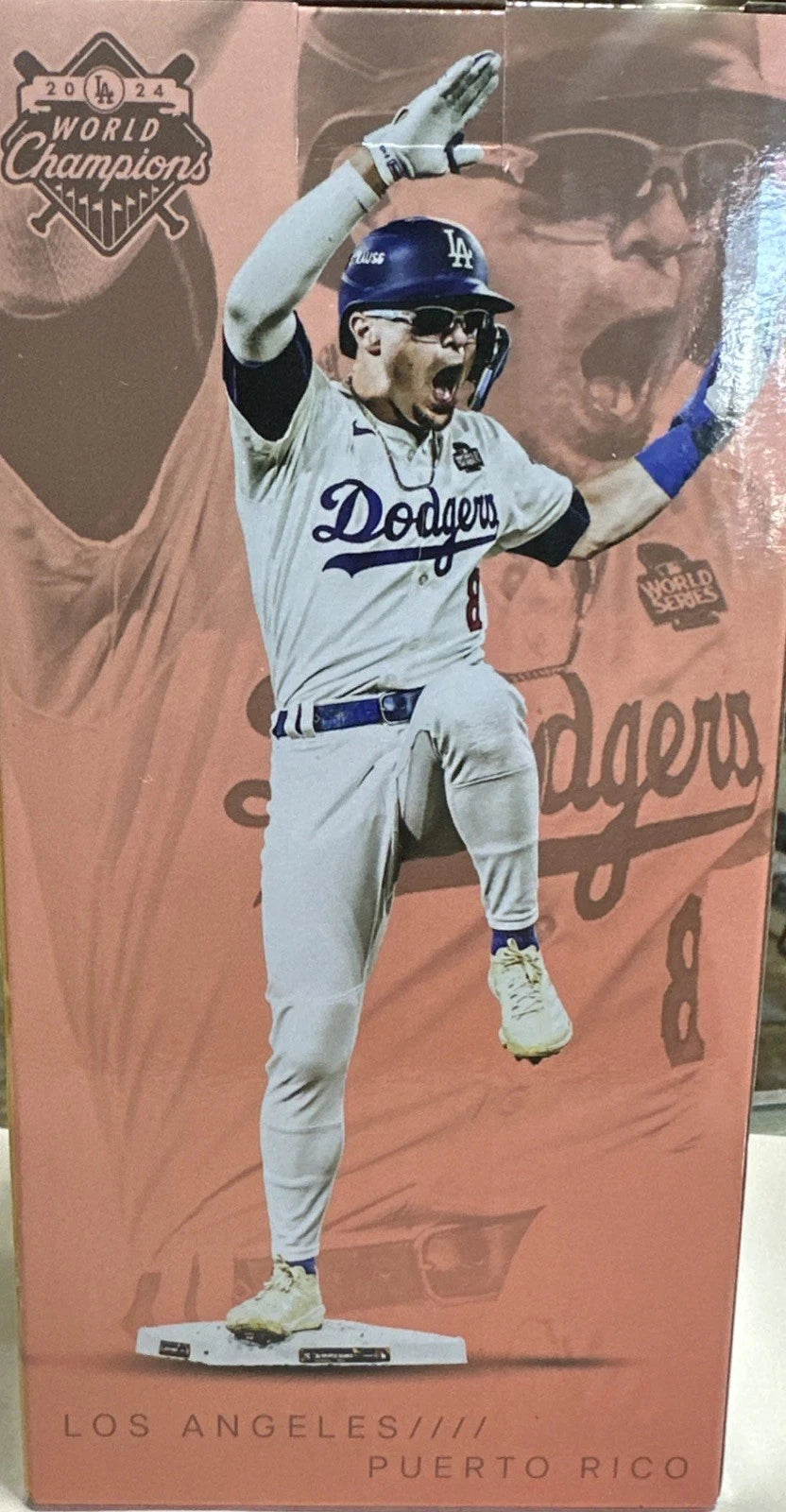 Kike Hernandez Bobblehead Mr Clutchtober LA Dodgers 2025 SGA