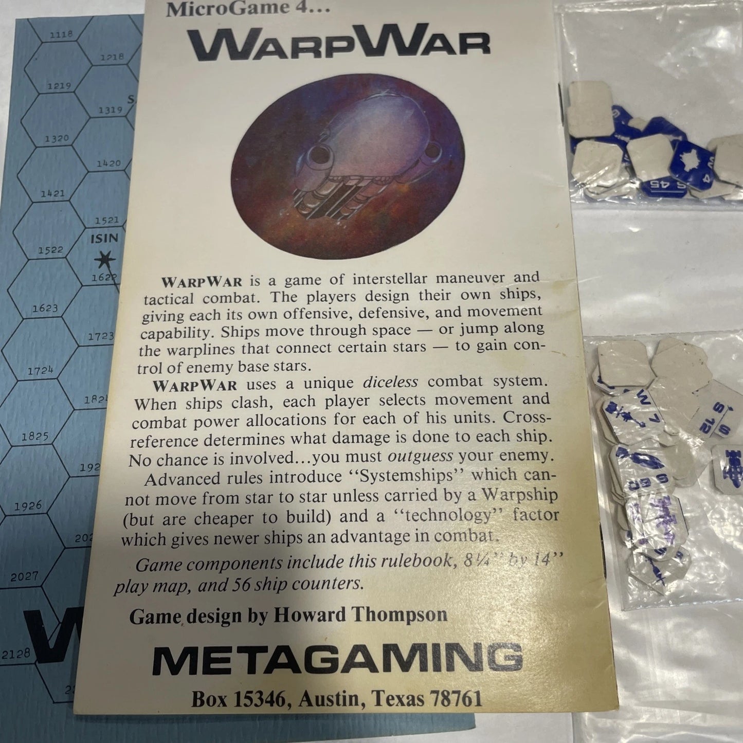 Metagaming MicroGames MicroGame #4 - WarpWar Bag VG
