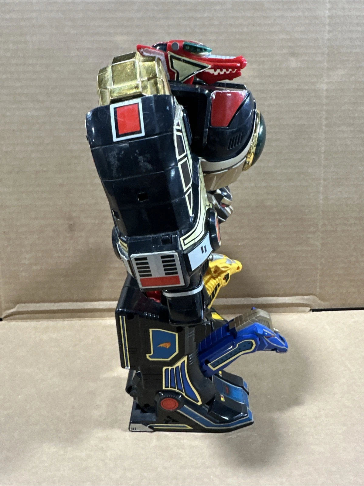 1994 Bandai Mighty Morphin Power Rangers Thunder Megazord Incomplete