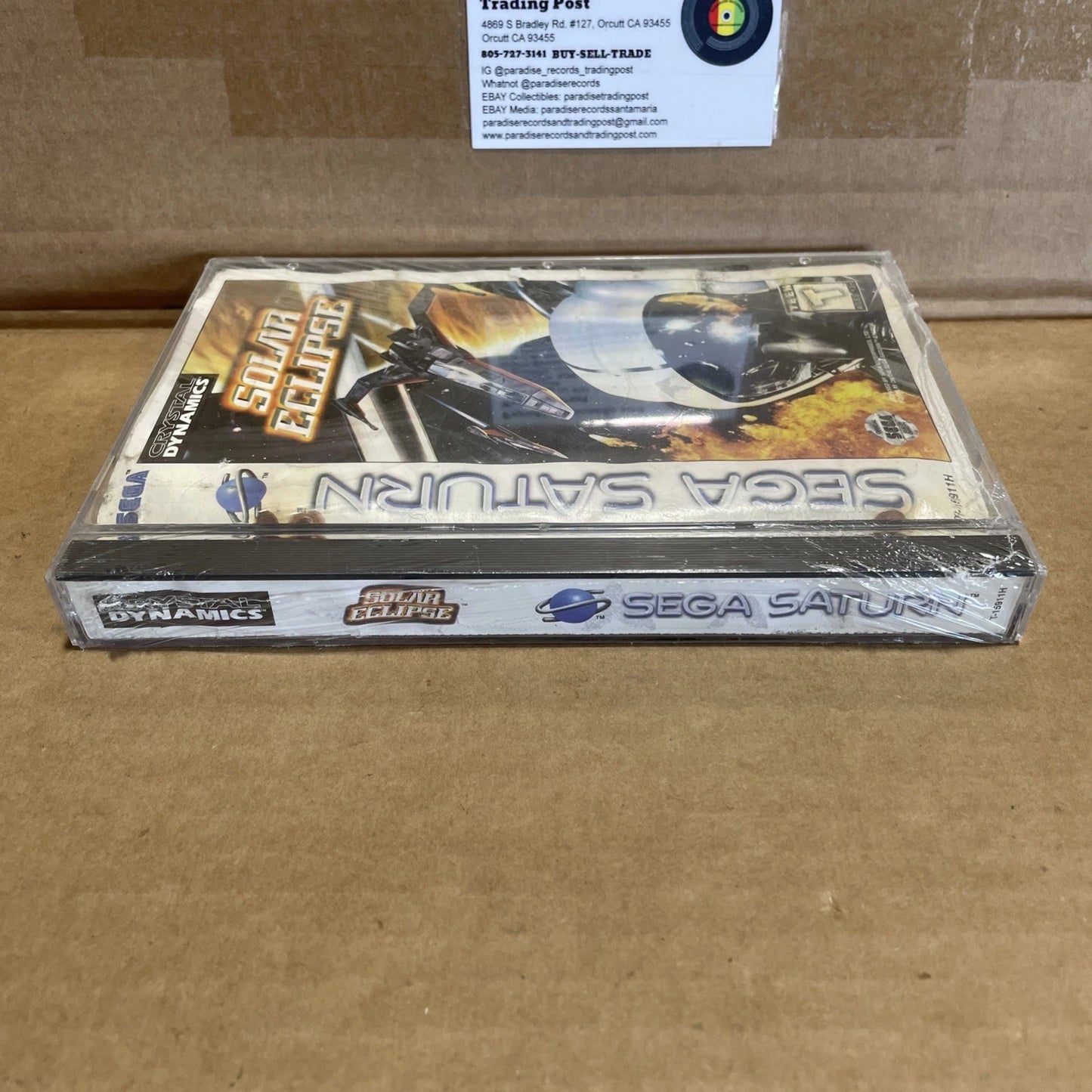 Solar Eclipse (Sega Saturn, 1995) Complete CIB Sealed