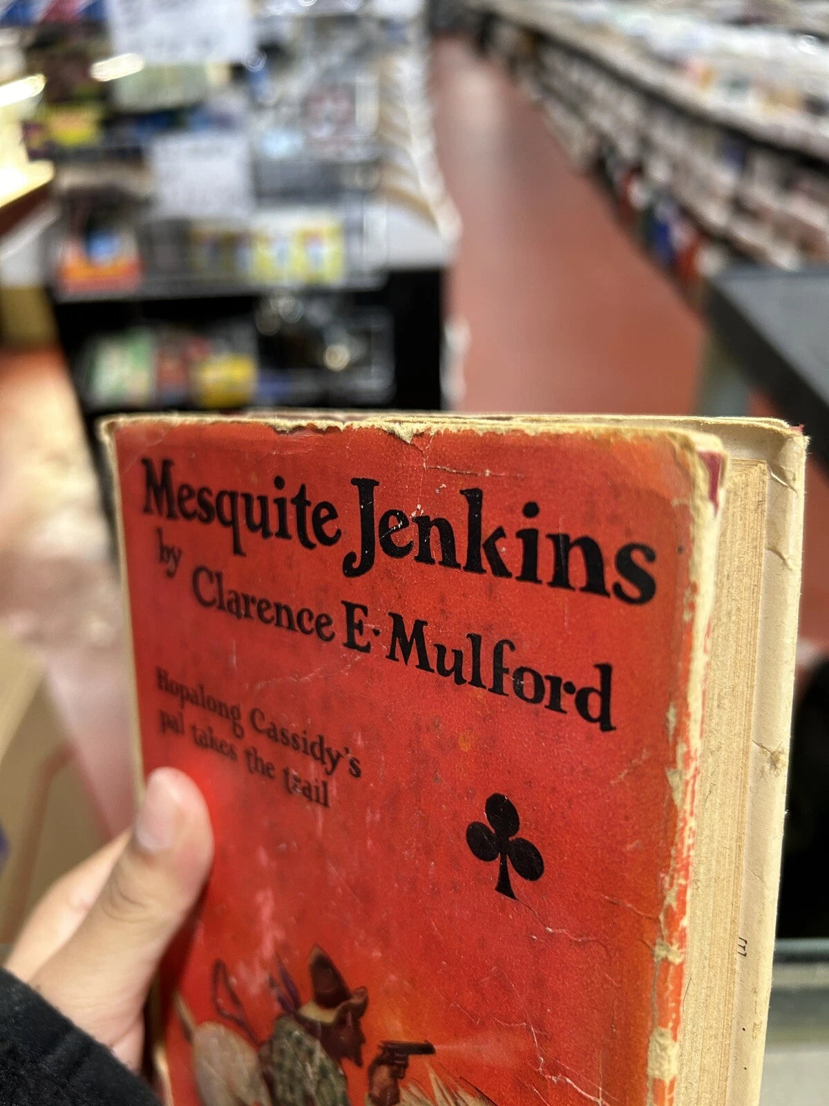 1st Edition w/ DJ Clarence E. Mulford Mesquite Jenkins Doubleday, Doran 1928