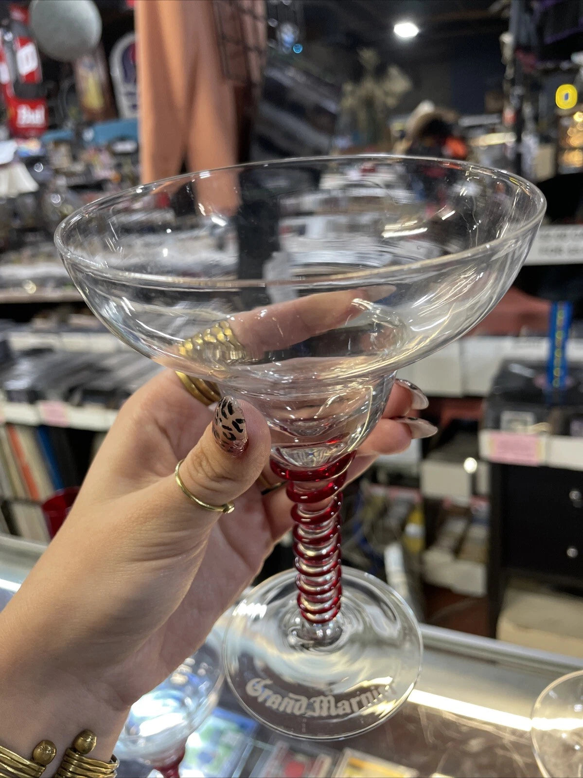 3 Piece grand marnier glasses, Star-trek