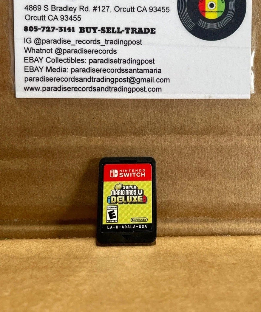 Super Mario Bros U Deluxe Nintendo Switch Cartridge Only No Box