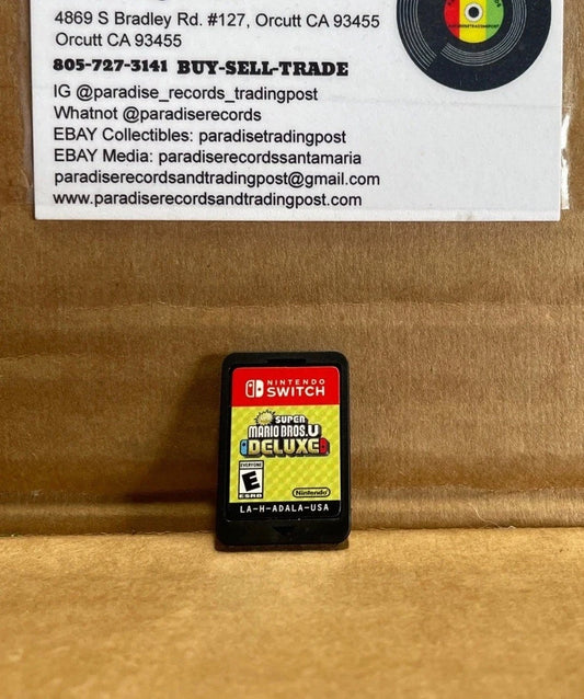 Super Mario Bros U Deluxe Nintendo Switch Cartridge Only No Box