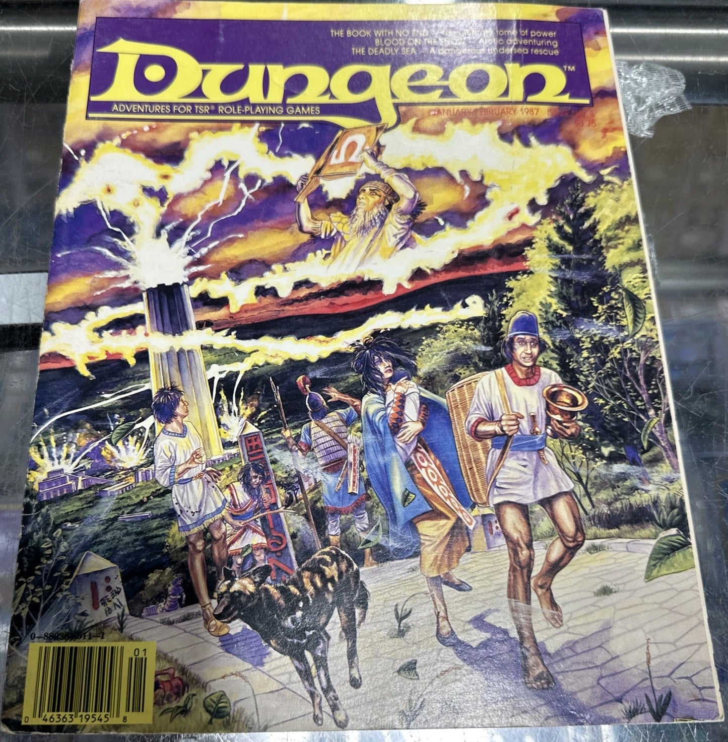 Dungeon Magazine #3 - TSR Dungeons and Dragons Adventure Magazine