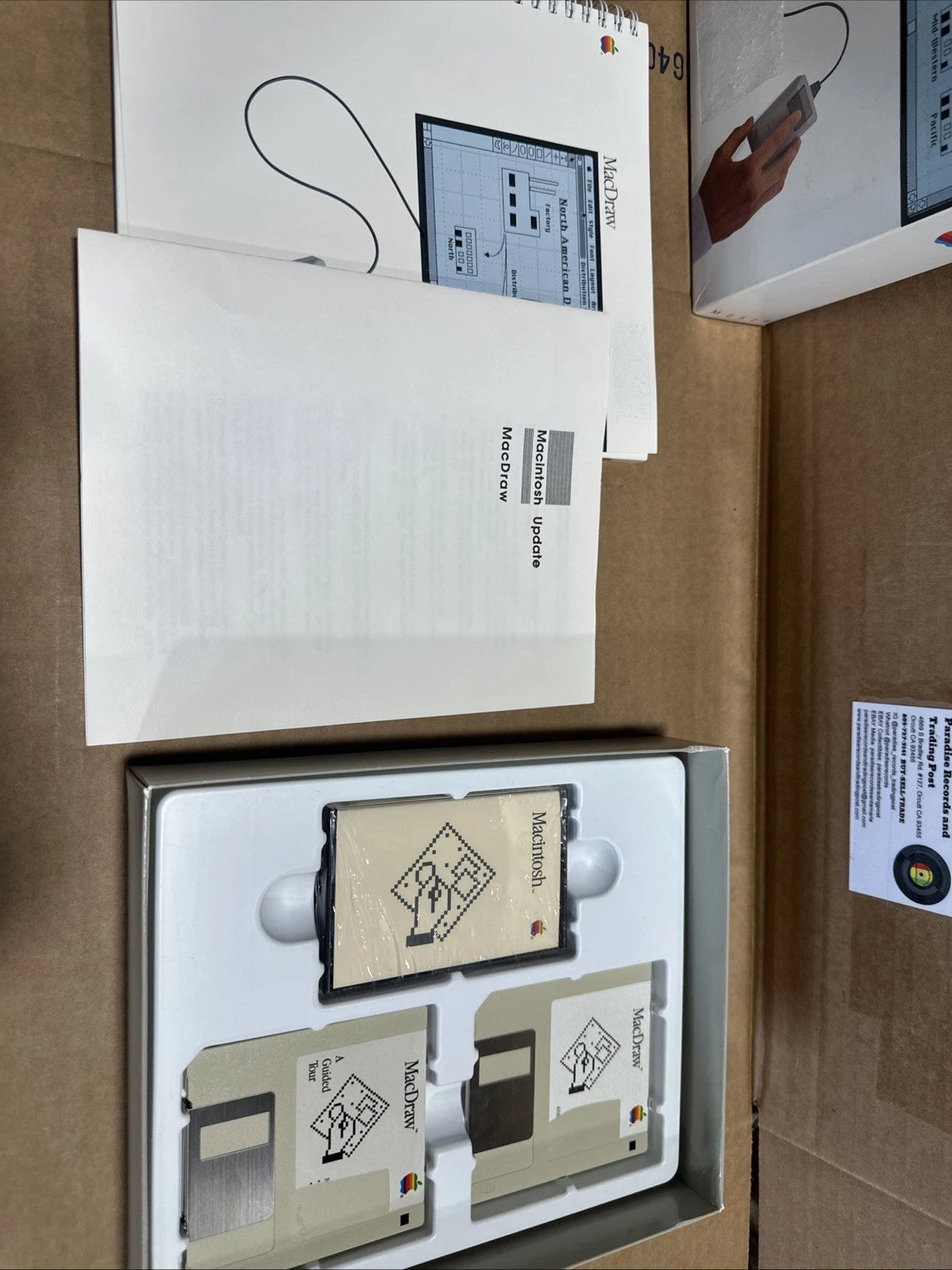 Apple Macintosh MacProject M0525 MacDraw M0526 Macintosh MacWrite M0535 READ