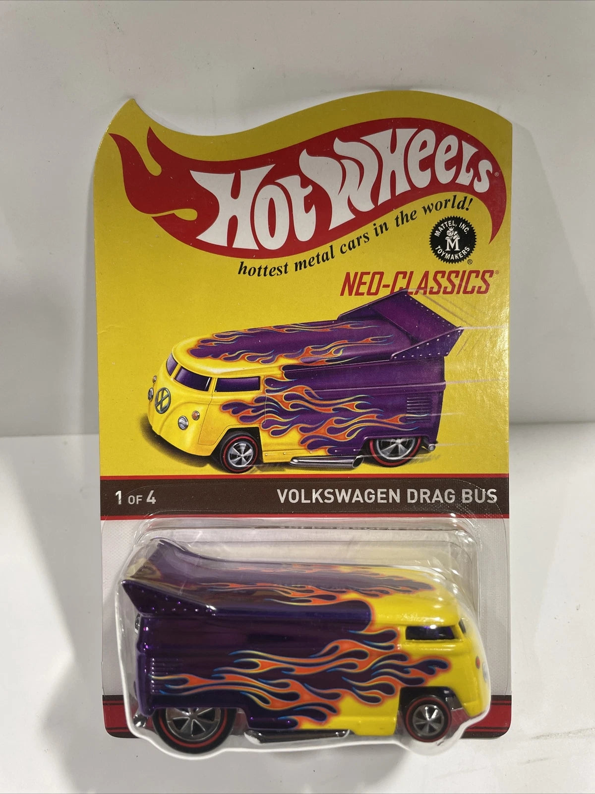 Hot Wheels Volkswagen Drag Bus VW RLC/HWC Neo-Classics Purple 05390/07500