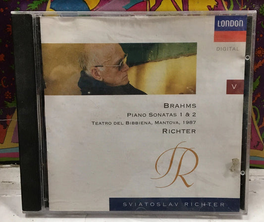 Sviatoslav Richter Brahms Piano Sonatas 1 & 2 CD