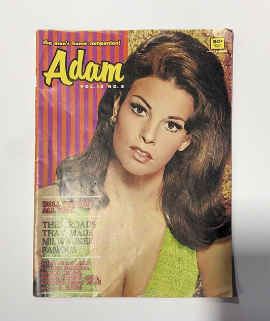Adam Vol 10 #8 1966 Vintage Magazine