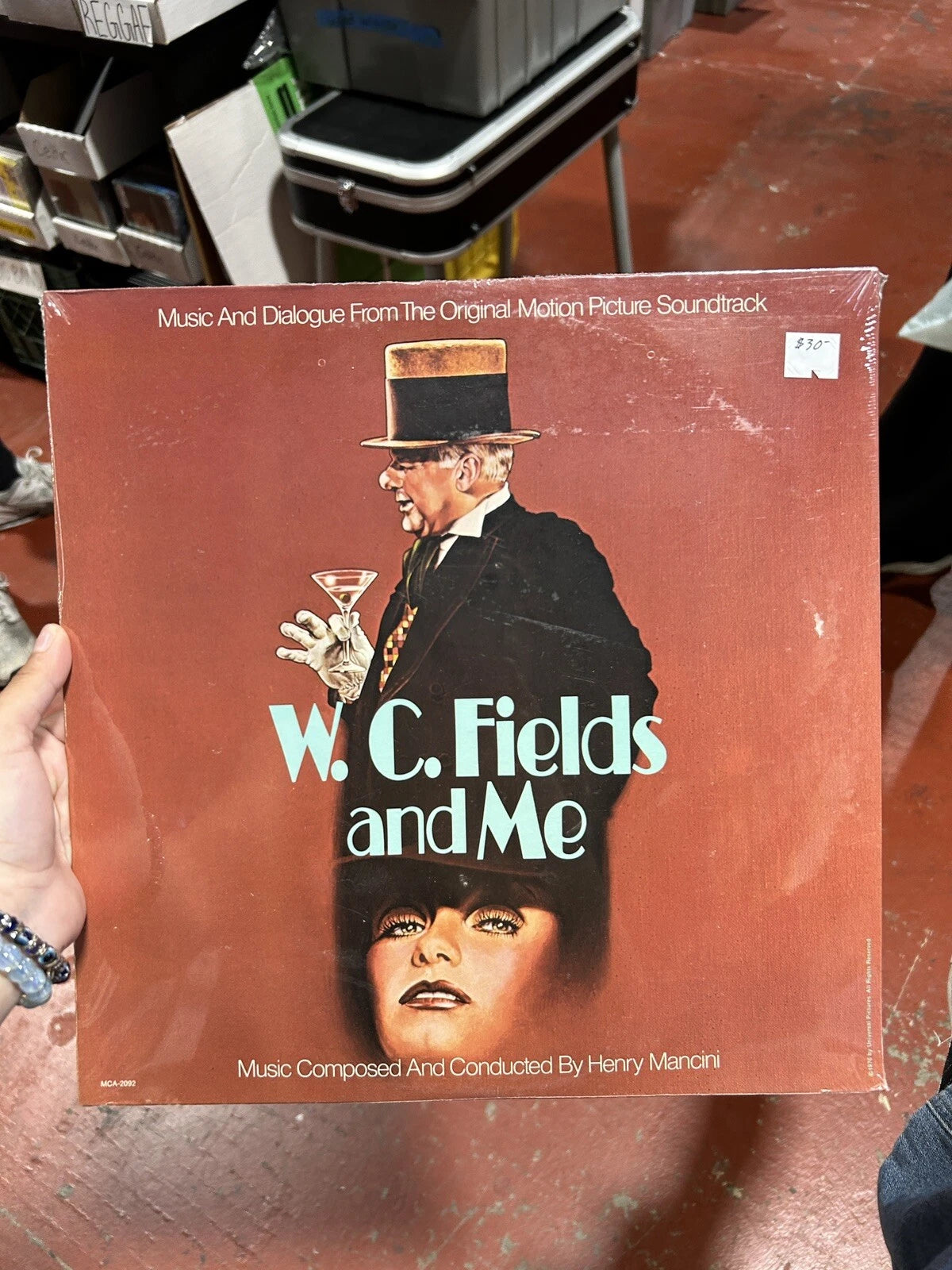 W. C. Fields and Me (1976)- New Henry Mancini Original Soundtrack LP Record!