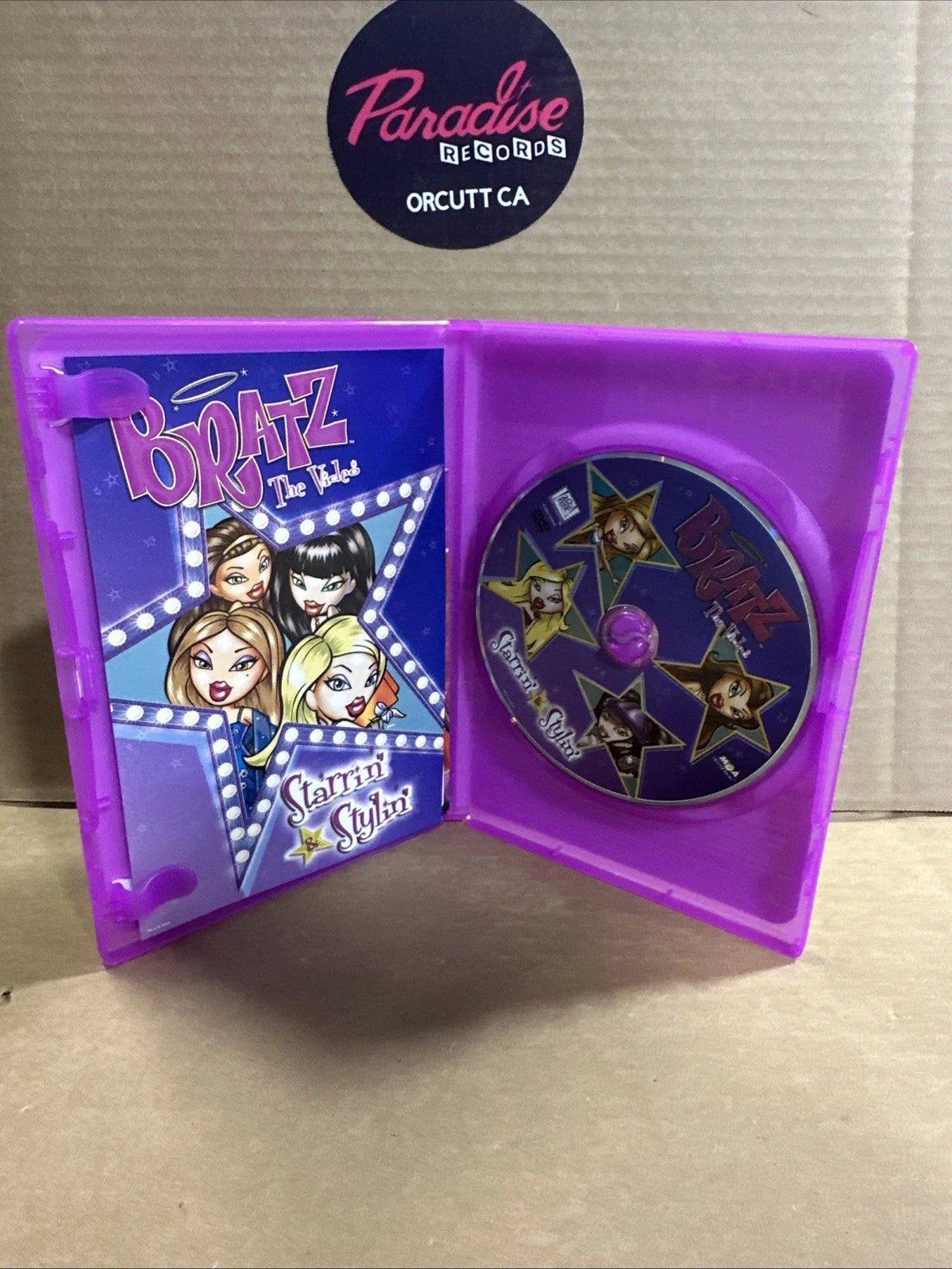 Bratz: Starrin' And Stylin' DVD Opened RARE Collectible Purse Case Formal Y2K