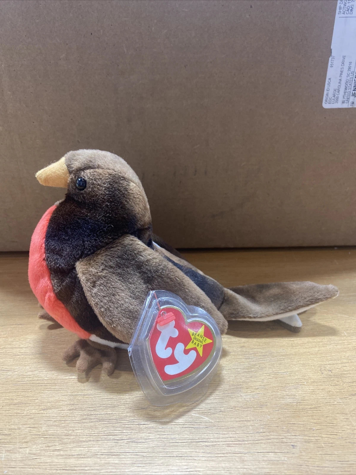 Vintage Ty Beanie Baby "Early" 1996 Mint w/ Tag Errors
