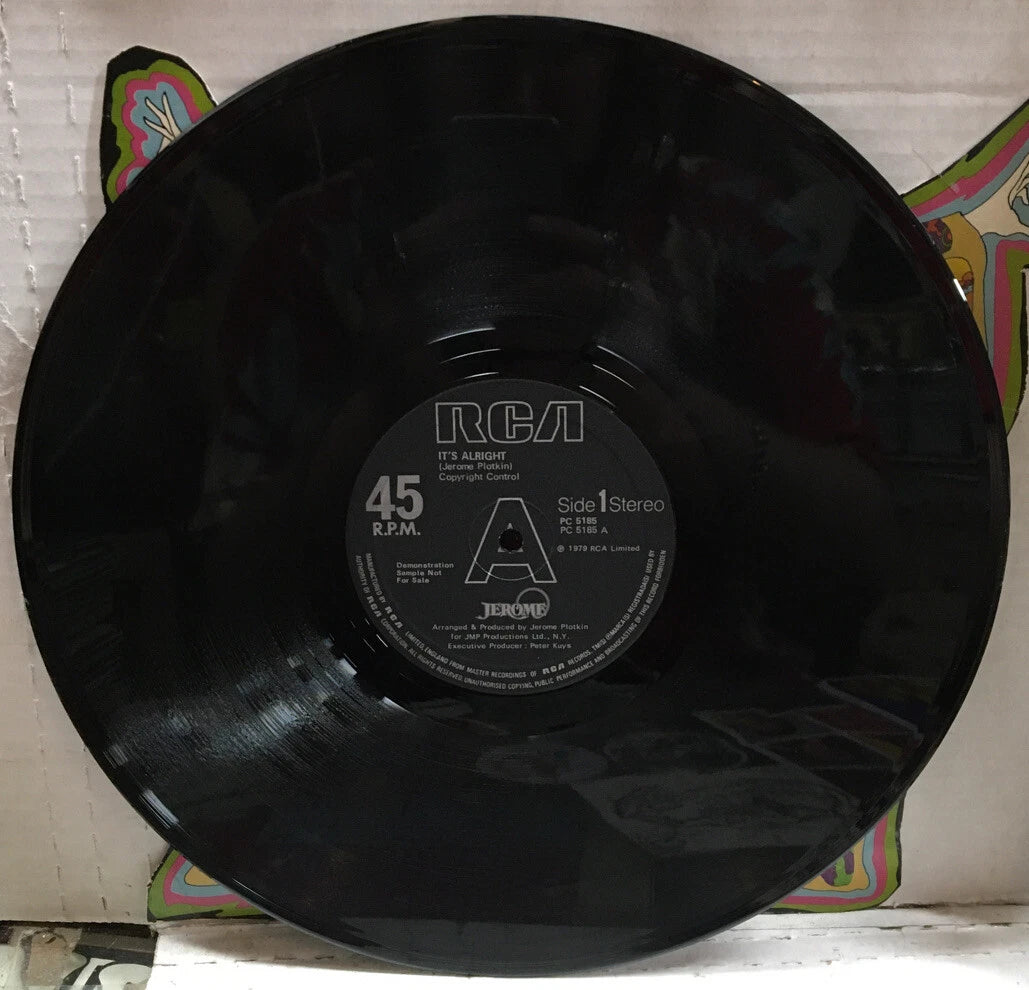 Jerome It’s Alright/Just Groove With Me UK Import 12” Promo Record PC5185