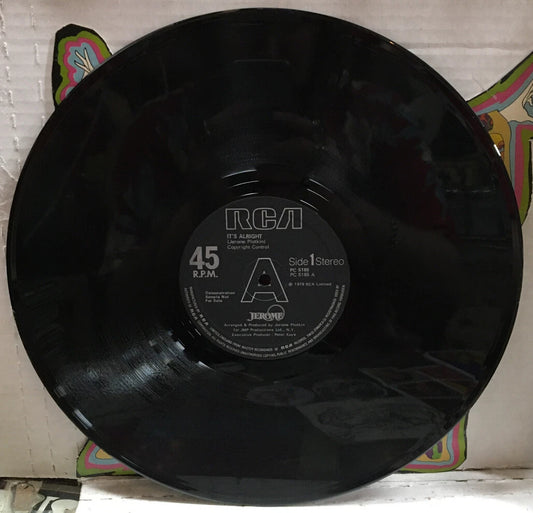 Jerome It’s Alright/Just Groove With Me UK Import 12” Promo Record PC5185