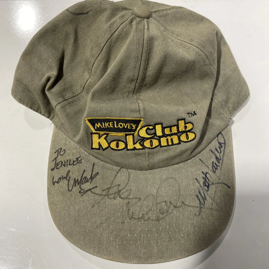 SIGNED Mike Loves club Kokomo hat by beach boys