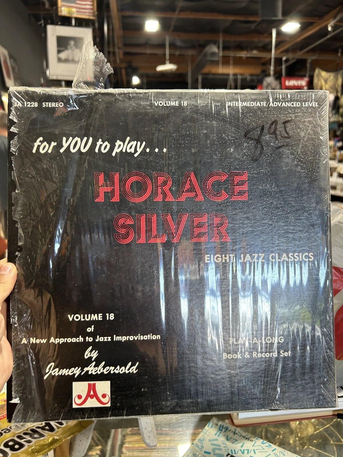 Jamey Aebersold For You To Play Horace Silver Eight Jazz Classics, LP, new