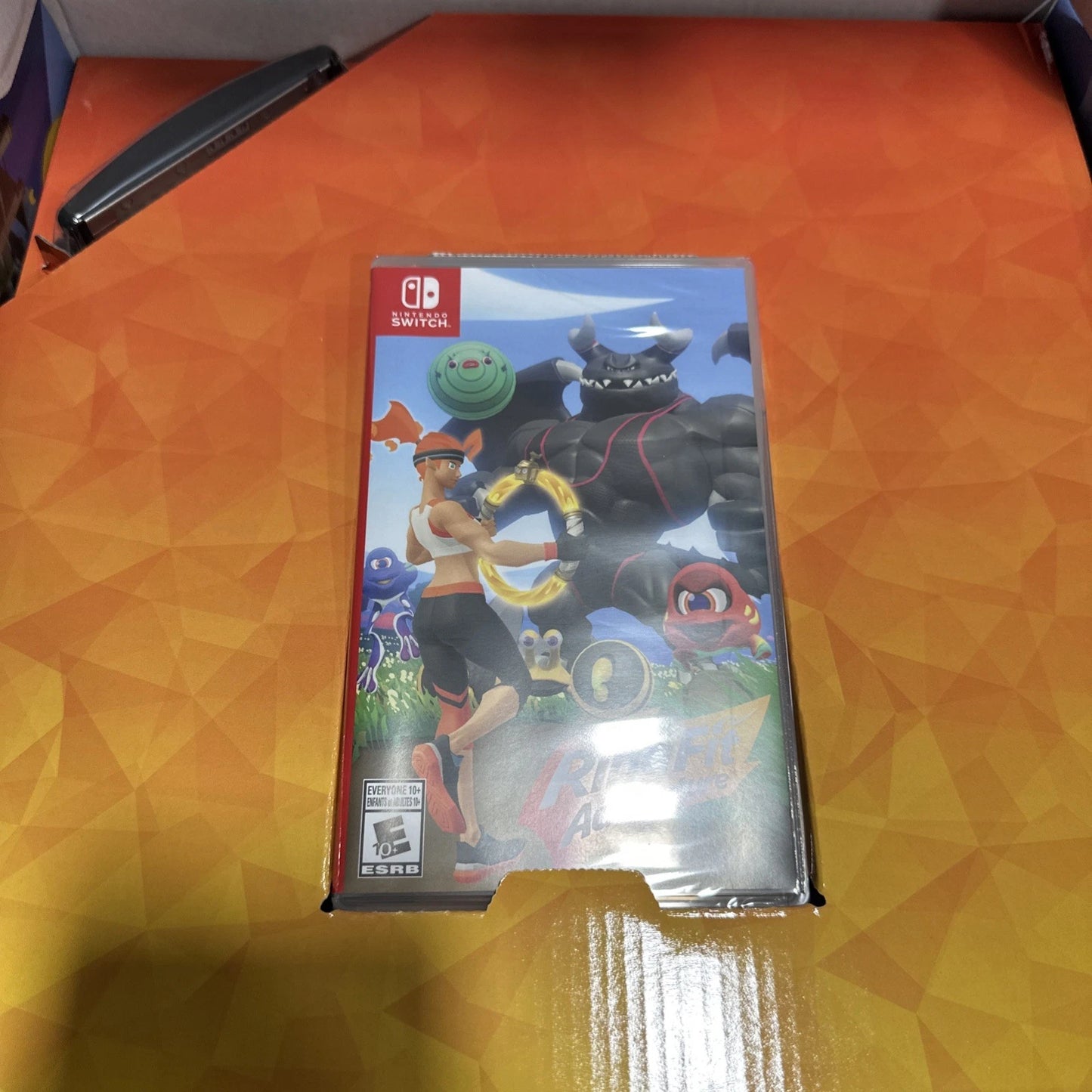 Ring Fit Adventure Nintendo Switch Game Ring Leg strap OPEN BOX