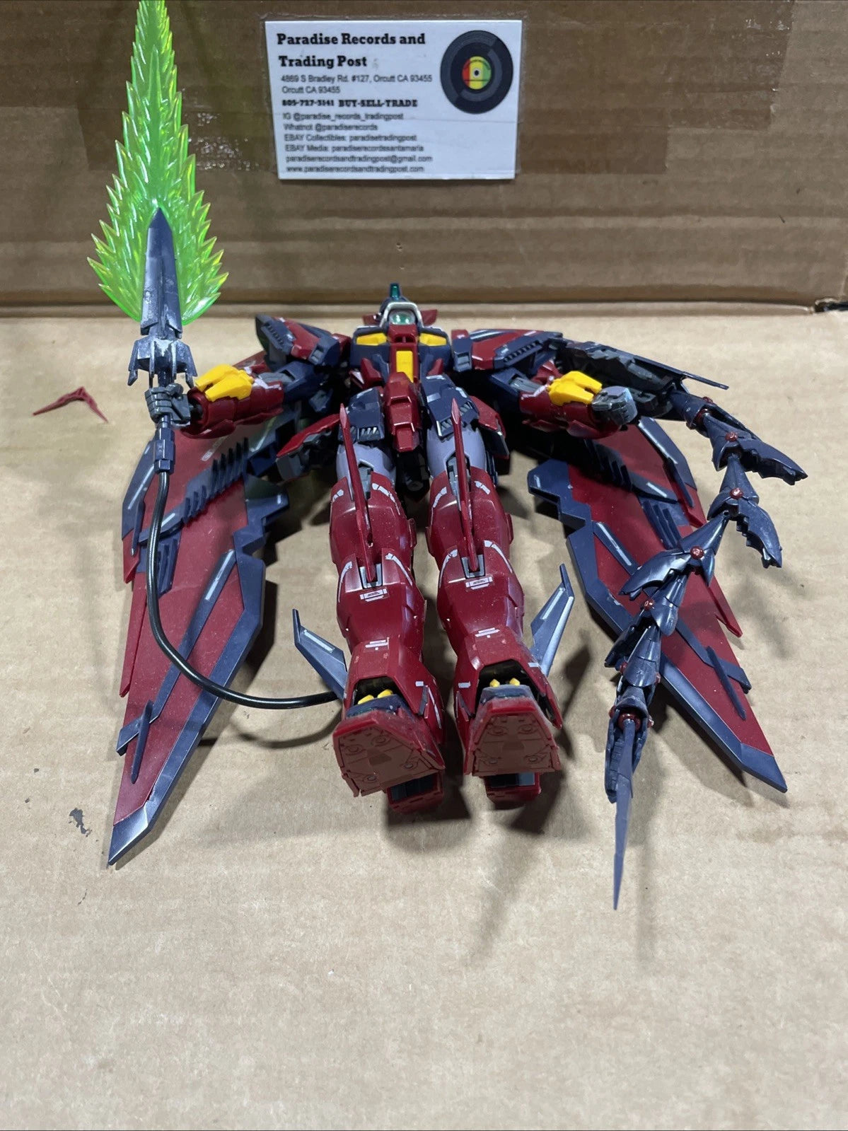 Bandai Gundam Wing RG 1/144 Gundam Epyon Model Kit No Box No Manual Incomplete