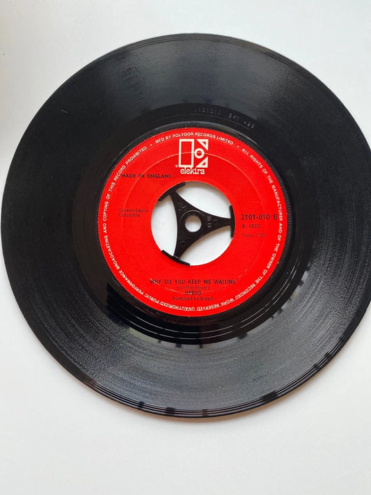 (EX) BREAD.MAKE IT WITH YOU / WHY DO YOU KEEP ME WAITING.UK ORIG 7" Folk 1971
