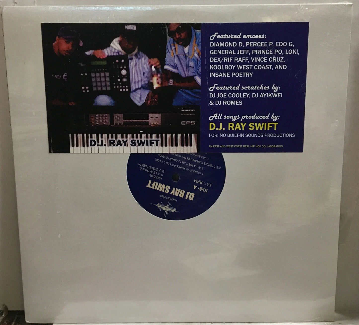 DJ Ray Swift Self Titled Sealed Record