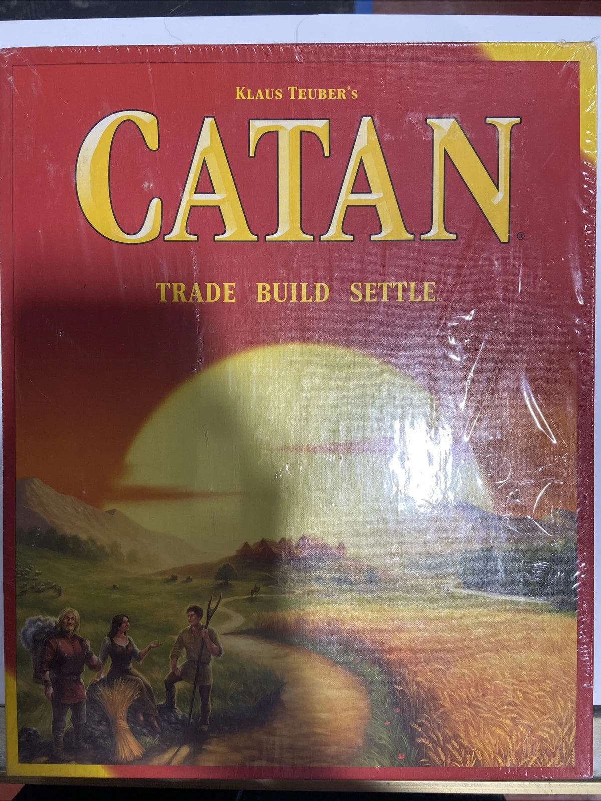 Settlers of Catan Core Game SEALED, complete in box, unplayed