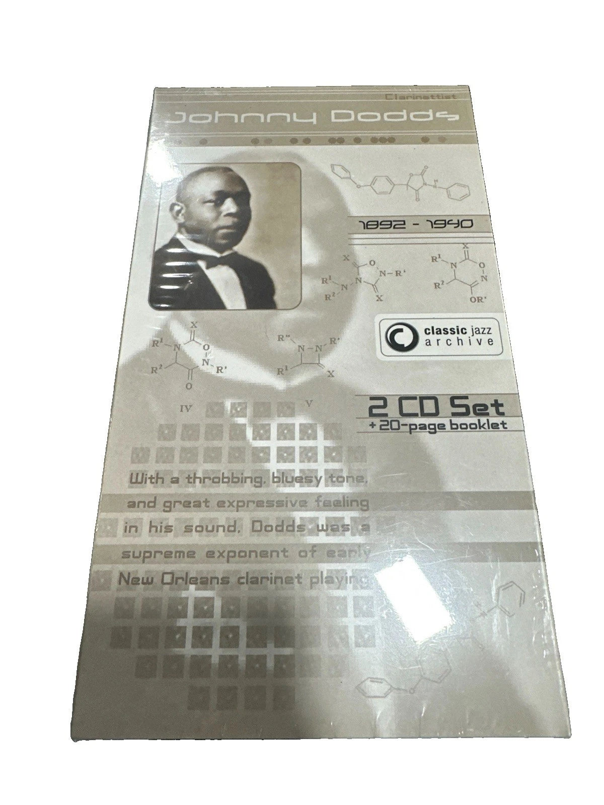 Johnny Dodds - CD (2CD Set 20 Page Booklet) (Brand New Sealed) Membran Germany