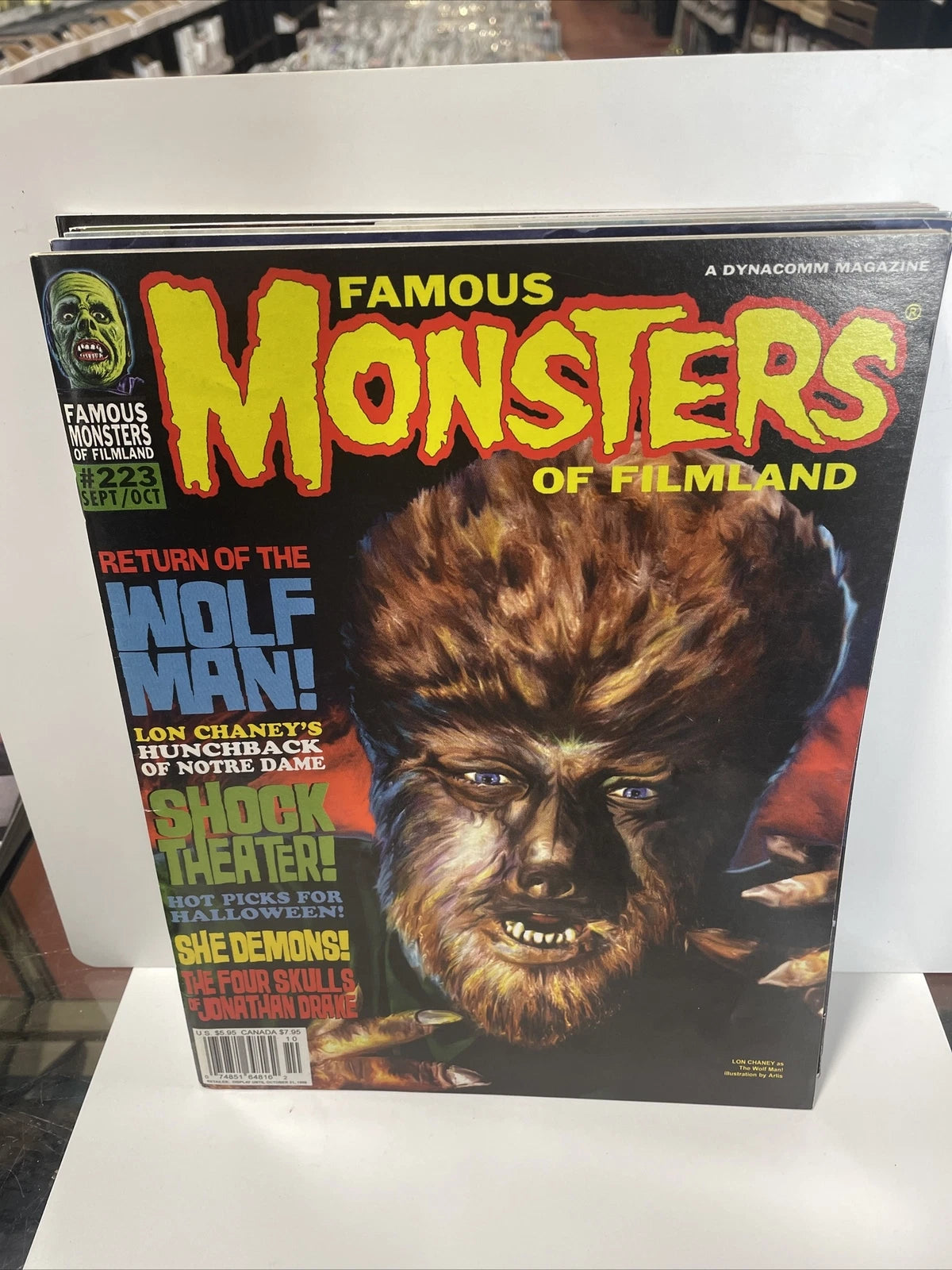 FAMOUS MONSTERS OF FILMLAND #223, #252, #263, #266, #277, #278 & #279 LOT MINT