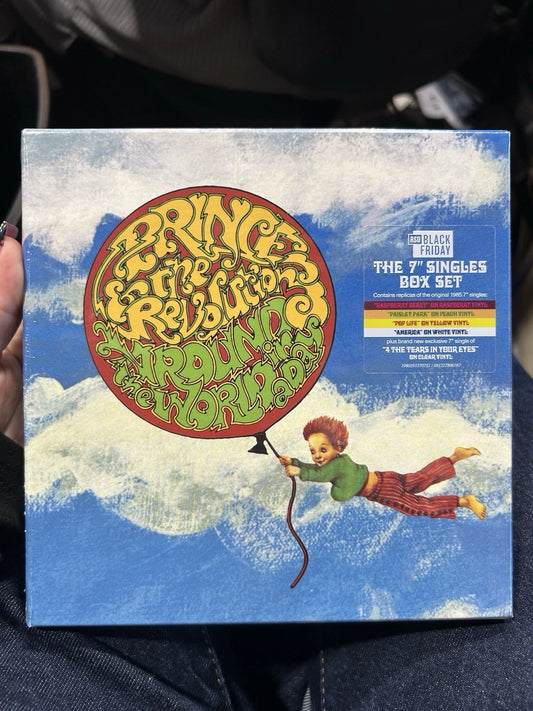 PRINCE & THE REVOLUTION Around The World In A Day The Singles Vinyl Box RSD MINT