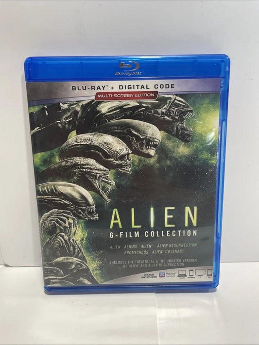 Alien: 6-Film Collection (Blu-ray, No Digital Copy) Multi Screen Edition