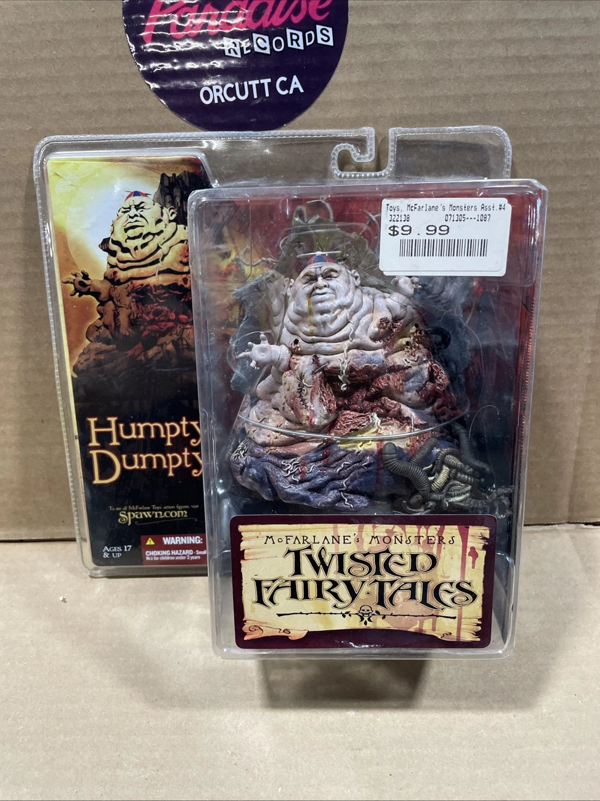 McFarlane Monsters Twisted Fairy Tales Series 4 Humpty Dumpty Sealed New 2005